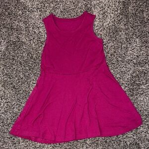 Amazon Essentials Vibrant Pink Casual Kids Dress